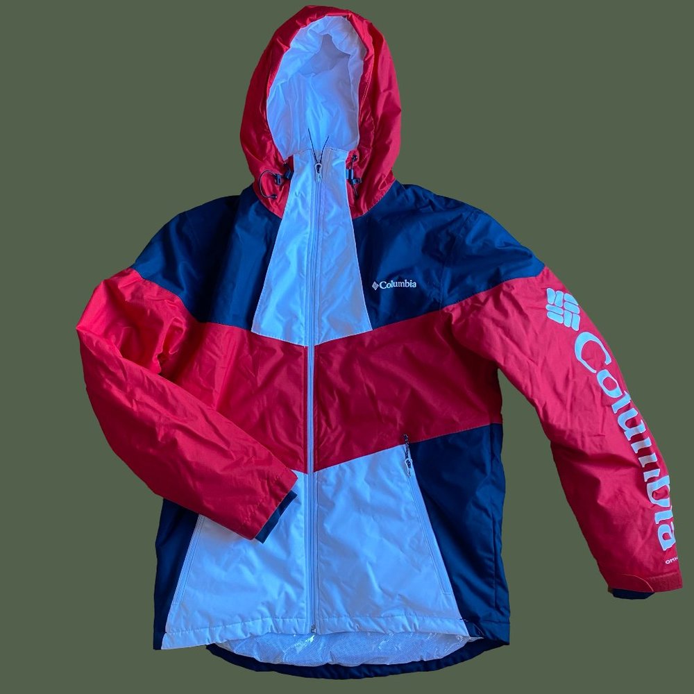 MEN'S COLUMBIA HAZEL DELI COLORBLOCK HOODED JACKET